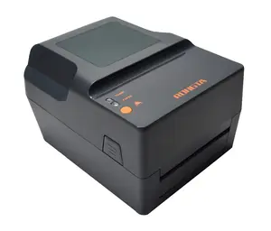 Escritorio de transferencia térmica Etiqueta de código de barras impresora RP400H de alta resolución impresora térmica de etiquetas de código de barras