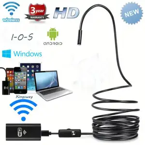 Le plus récent modèle D'endoscope WiFi IP67 Étanche Caméra D'inspection de L'endoscope pour android/I-O-S système de téléphone portable