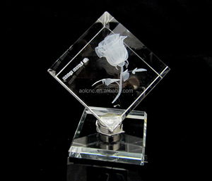 3D foto de cristal máquina de grabado láser de AOL fábrica con alta precisión - Product Image 5
