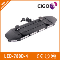 Luces estroboscópicas de seguridad para coche, barra de luz de advertencia ámbar, LED-780D-4, 12-30V, 216W