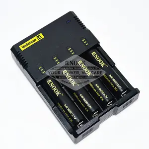 Nuovo deigh Nitecore i4 caricatore della banca di potere/Nitecore i4 caricabatteria universale/li-ion battery charger