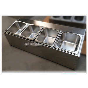 1/6 10 cm de acero inoxidable LFGB certificación Anti Jam Gn Pan helado de alimentos contenedor - Product Image 5