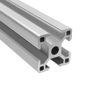 Wholesale Essential Accessory 30x30mm Silver Anodized <strong>Aluminum</strong> Square <strong>Profile</strong> 6000 Series Grade T3-T8 Temper Custom Cutting - Product Image 1