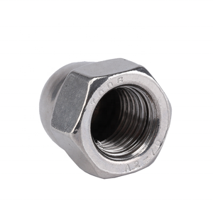 DIN1587/DIN917/DIN986 Ni plateado tapa de acero al carbono loco - Product Image 1