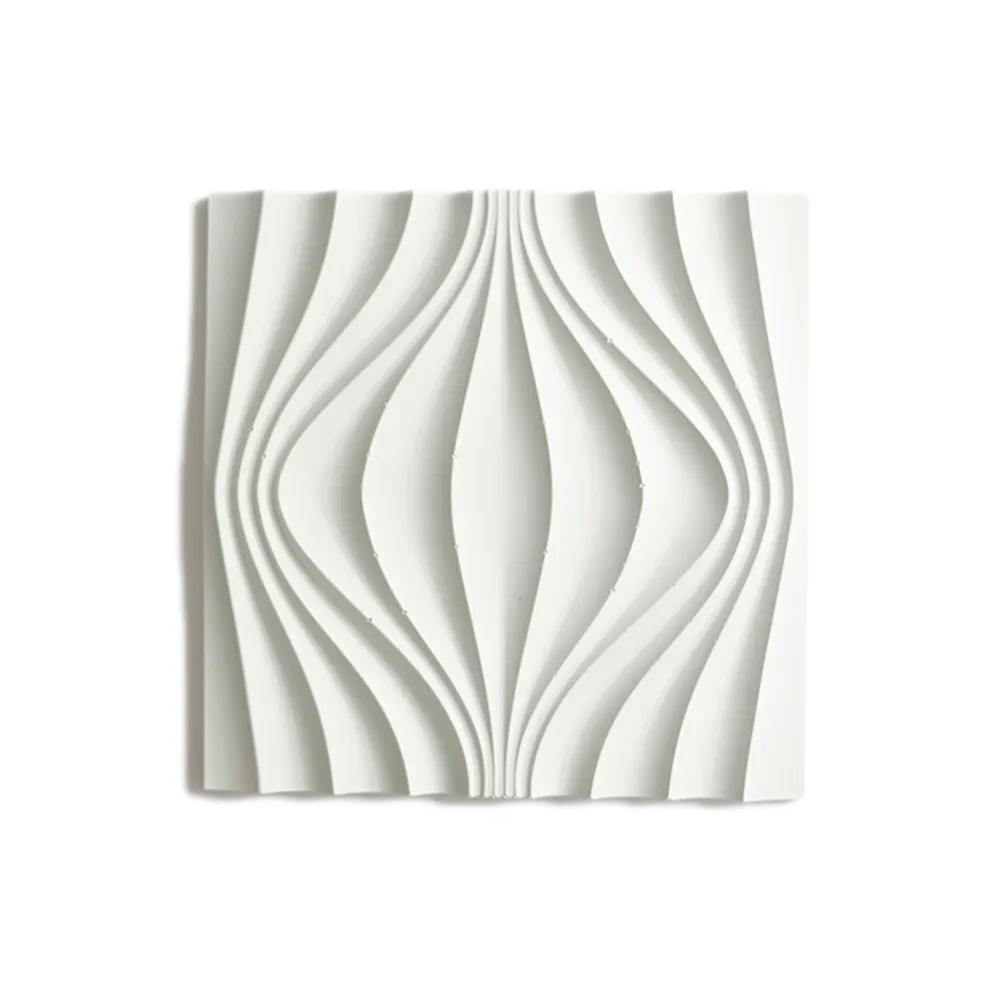Line Design Silicone Wall Tile Mold Concrete Wall Mold Plaster Decorative Wall Mold