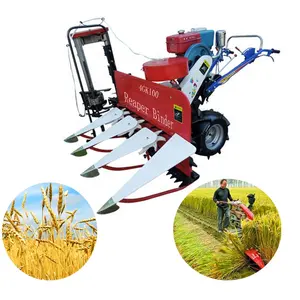 Professional manufacture kubota rice harvester