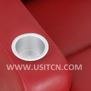 Canapé inclinable en cuir, fauteuil inclinable de cinéma, sièges de cinéma VIP électriques, fauteuils inclinables électriques - Product Image 5
