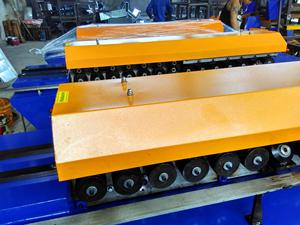 Maanshan Fabrik Quadrat HVAC Luftkanal Herstellung Maschine TDF Flansch Form maschine Preis