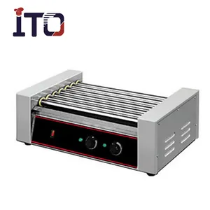 Tostadora de perro caliente eléctrica, alta calidad, Industrial, buen precio