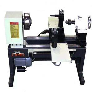 En promotion CA-16 Mini <span class=keywords><strong>tour</strong></span> à <span class=keywords><strong>bois</strong></span> CNC avec moteur et composants de base du moteur - Product Image 1