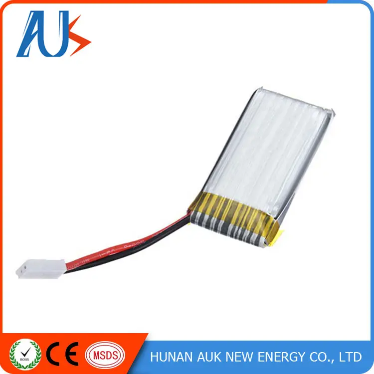 Factory price Rechargeable Lipo 3.7v 550mah smallest rc car battery
