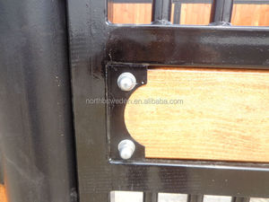 Partisi Kandang Kuda Bentuk V Kustom NBS dari Baja Galvanis dengan Garansi 1,5 Tahun untuk Peternakan Kondisi Baru - Product Image 4