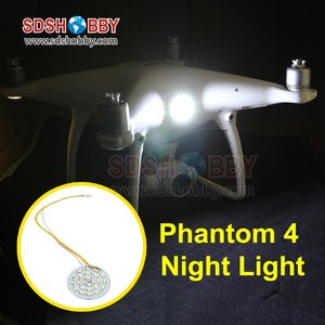 Ronda LED noche luz círculo faro proyector para DJI <span class=keywords><strong>Phantom</strong></span> <span class=keywords><strong>4</strong></span>/<span class=keywords><strong>pro</strong></span>/<span class=keywords><strong>PRO</strong></span> + - Product Image 1