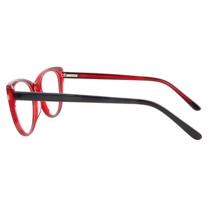 Nueva moda gafas de ojos de gato personalizadas con patrón <span class=keywords><strong>demi</strong></span> - Product Image 3