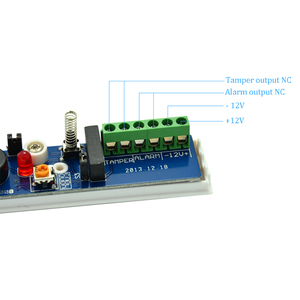 Capteur <span class=keywords><strong>de</strong></span> vibrations numérique intelligent <span class=keywords><strong>Détecteur</strong></span> <span class=keywords><strong>de</strong></span> chocs <span class=keywords><strong>de</strong></span> sécurité pour la maison Utilisation filaire pour coffre-fort Cash Box Cambrioleur RV971 - Product Image 5