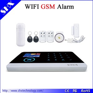 red 433 mhz wifi con cable de sincronización brazo y desarmar China antirrobo gsm sistema de alarma de marcación automática gsm - Product Image 2