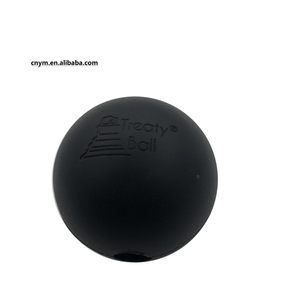 Siyah yumuşak katı lastik top ile delik büyük kauçuk toplar - Product Image 1