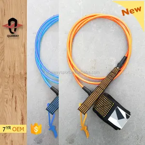 coil paddle leash, coil paddle leash Suppliers and Manufacturers at