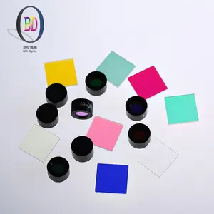 Narrow Optical Filter OEM Custom Size Colorful 510nm Narrow Band Pass Optical Filter For Biochemical Analyzer