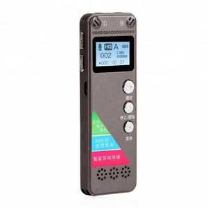 Venta caliente V31 registrador del u-disco 8 GB secreto Grabación de voz con micrófono y función de reproductor MP3 gris - Product Image 1