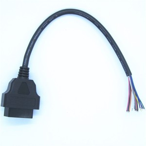 ขั้วต่อปลั๊กตัวผู้สำหรับ OBD2 16Pin ต่อสายเคเบิล OBD OBDII EOBD <span class=keywords><strong>ODB2</strong></span> 16ขา OBD 2อะแดปเตอร์เปิด - Product Image 2