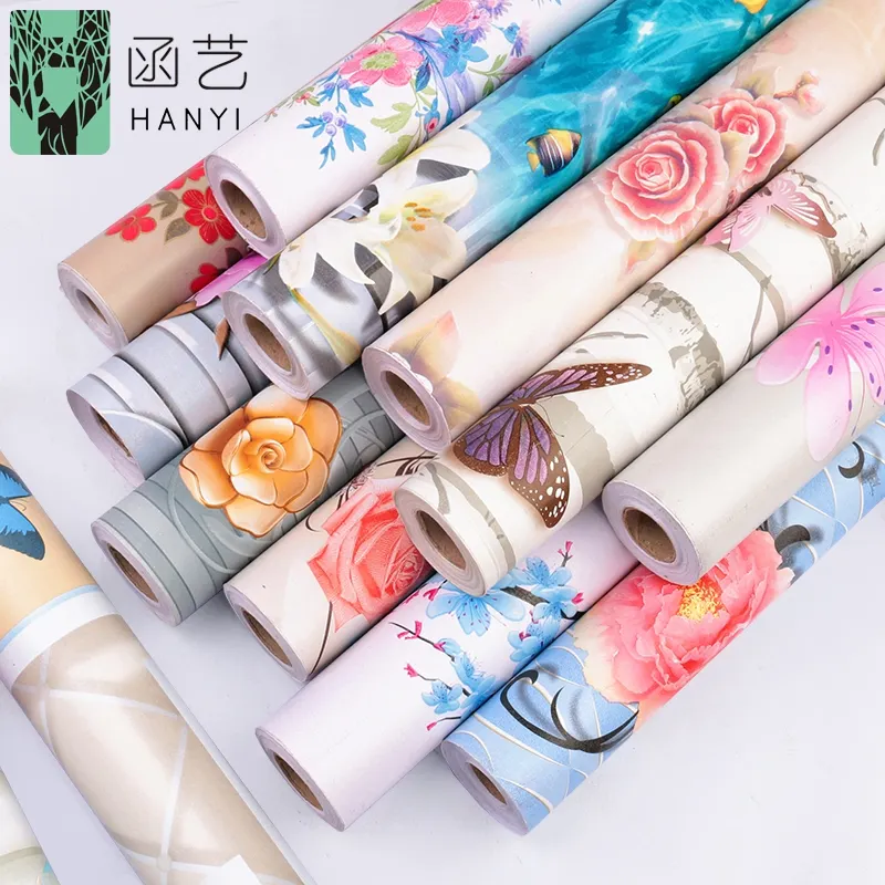 Buy Wholesale Custom Self Adhesive Contact Paper Rolls Pvc Vinyl Decorative  Film from Hunan Hanyi Home Decor Co., Ltd., China