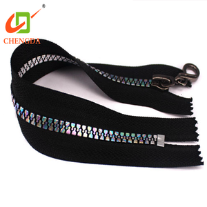 3 # hoặc 5 # quần áo nhựa Zip Dây Kéo với lớp phủ sáng bóng - Product Image 2