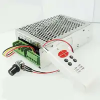 Gleichstrom-Drehzahlregler 24V Digital DC Motor Drehzahlregler Pwm  Stufenloser Drehzahlregler 