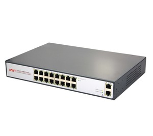 Red Poe 16 puerto con <span class=keywords><strong>2</strong></span> Ethernet uplink para cámara CCTV - Product Image 2