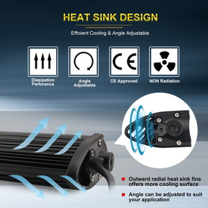 Whosale 36W Hàng Đôi 8 Inch 6D Phản Xạ Cho Xe Tải <span class=keywords><strong>LED</strong></span> Light <span class=keywords><strong>Bar</strong></span> - Product Image 5