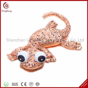 Muñeco de lagarto de peluche de Navidad personalizado y lagarto de peluche verde de peluche lindo de 8 pulgadas - Product Image 2