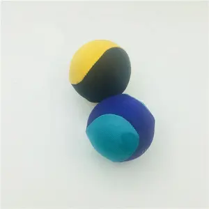 2018 New TPR Lycra Fabric Gel Stress Ball Colorful Promotional Water Bouncing Ball With Logo