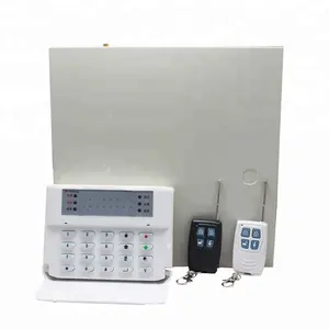 Metal Control Panel 16 Wired Zones And 16 Wireless Zones Burglar Alarm System Auto Dial PSTN Home Security Alarm System