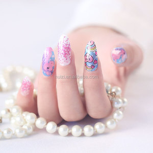 Nouveaux produits <span class=keywords><strong>manucure</strong></span> 3d coloré fleur Nail Art autocollants, conçoit des images pour les ongles en gel en gros - Product Image 3