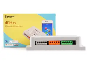 Công Tắc Thông Minh Wifi 4CH R2 4 Kênh 2.4G Điều Khiển Từ Xa Mô-đun Công Tắc Wifi Thông Minh Cho Các Thiết Bị Gia Dụng 10a 220V