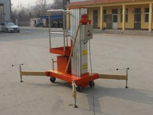 Platform angkat paduan aluminium langit pribadi kecil 6 Meter - Product Image 3