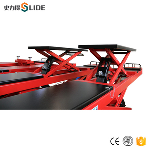 Elevador de coche de tijeras hidráulicas usadas de alta calidad plataforma de <span class=keywords><strong>estacionamiento</strong></span> de elevador de tijera grande - Product Image 2