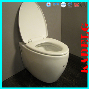 estilo occidental la construcción de cuarto de baño colgado loza sanitaria - Product Image 3