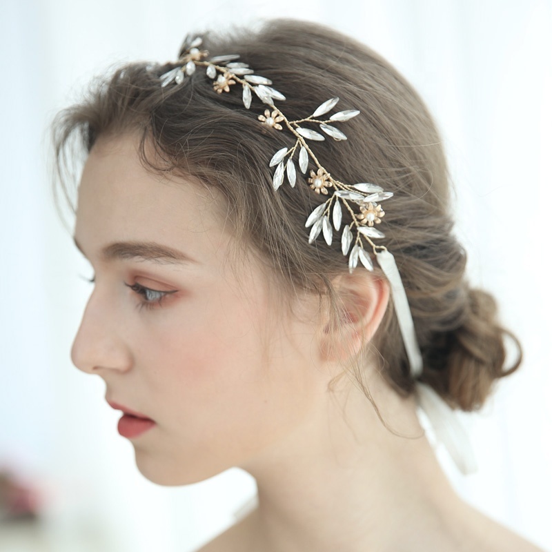 Gorgeous Marquise Stone Headband for Wedding Hair Accessories display picture 2