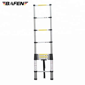 <span class=keywords><strong>Escalera</strong></span> Telescópica <span class=keywords><strong>Extensible</strong></span> de Aluminio de 2.6M/8 Pies, Plegable, de 5 Peldaños - Product Image 2