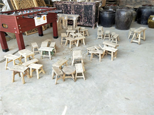Taburete pequeño barato de Shandong de madera tradicional <span class=keywords><strong>vintage</strong></span> chino antiguo - Product Image 2