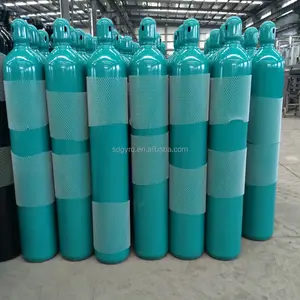 Silinder Gas Kosong Cina 40L untuk Gas Hidrogen Co2 Nitrogen Argon Oksigen