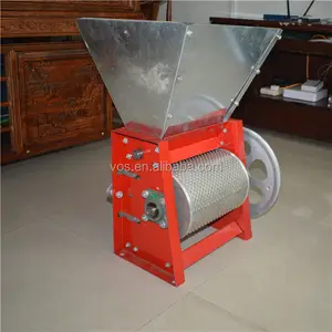 Coffee bean skin peeling machine/manual coffee pulper and huller machine