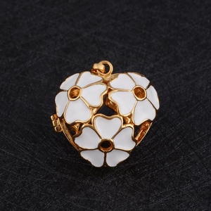 Merryshine 18 K Or Bijoux Daisy Fleur <span class=keywords><strong>Perle</strong></span> Cristal Collier Ange Appelant Pendentif Chaîne - Product Image 3