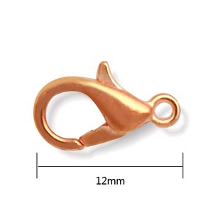 Oro / plata / rodio plateó activación cierres para resultados de la joyería - Product Image 3