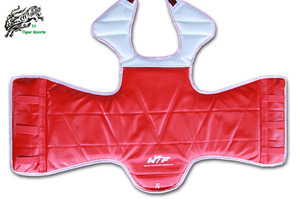 blu e rosso reversibile <span class=keywords><strong>taekwondo</strong></span> petto protettore - Product Image 6