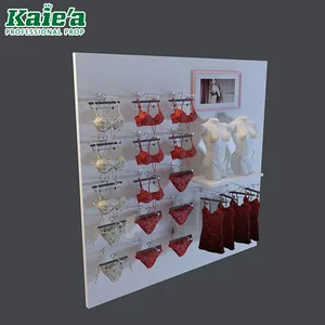 Rack de lingerie de preço de fábrica, sutiã de lingerie e prateleira