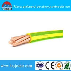 Klthw UL83 — fil électrique bifan de haute qualité, 600V, 12awg, simple Core, PVC, <span class=keywords><strong>cuivre</strong></span> pur, CCA YONGJIU/OEM, CN;ZHE - Product Image 5