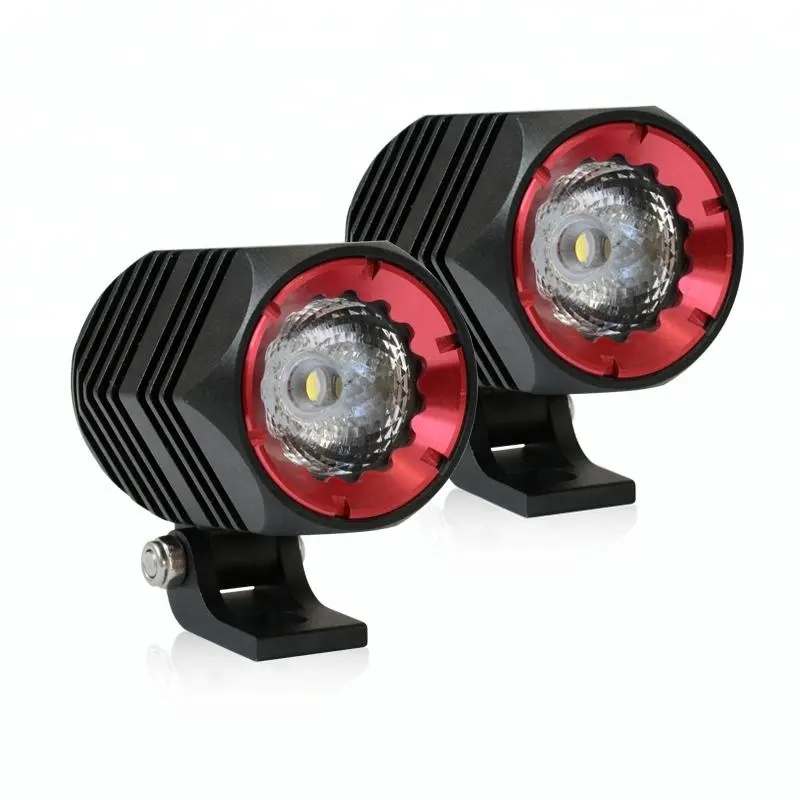 Luce di guida a LED 12V per luce di lavoro a LED ausiliaria per inondazione Spot moto