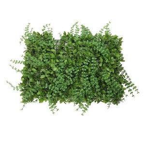 SL-5436 Whole sale artificial boxwood plant mat cheap garden artificial faux boxwood hedge grass panels